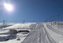 Снежна покривка од 31 сантиметар на Попова Шапка