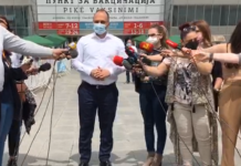 Филипче се вакцинираше против Ковид-19 со кинеската „Синофарм“