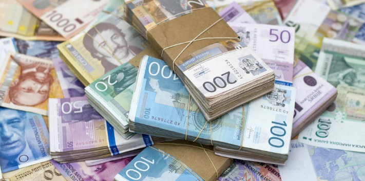 Буџетскиот дефицит на Србија изнесува 23,5 милијарди динари во првиот квартал