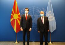 Пендаровски-Гутереш: Деблокадата на евроинтеграциите е во интерес на стабилноста на регионот